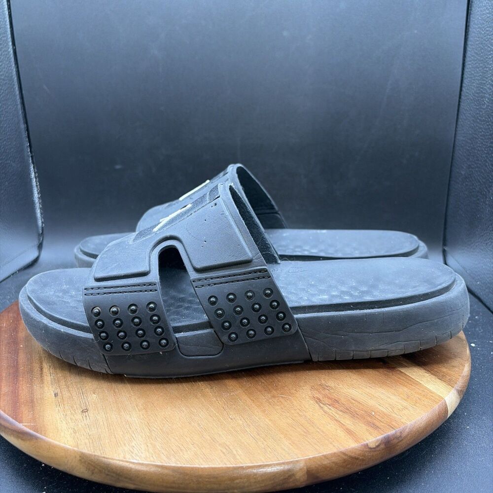 Nike Air Jordan Hydro Solar Soft Mens Size 10 Slides Black Sandals CD2803-001